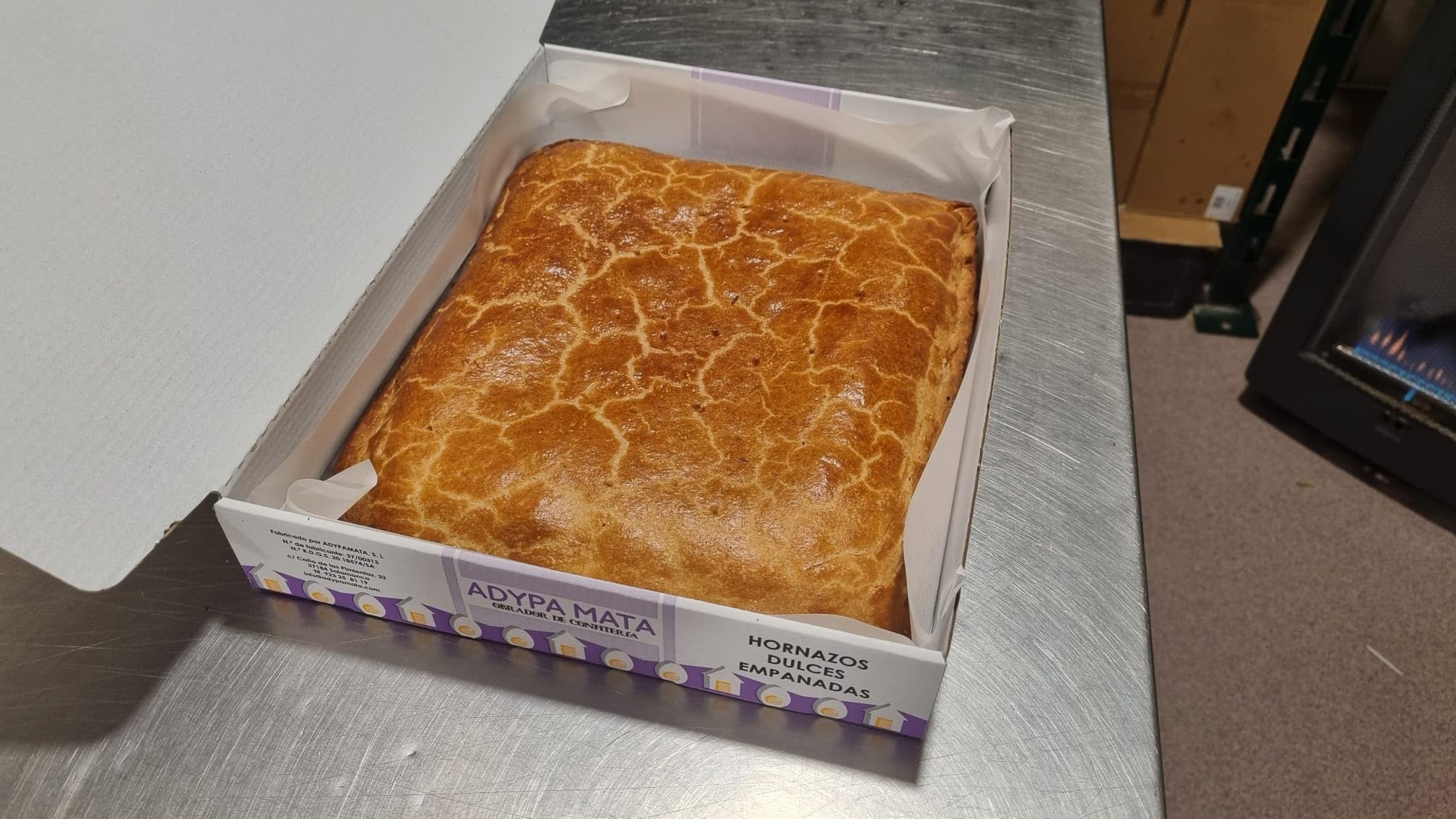 EMPANADA DE ATUN Y PISTO