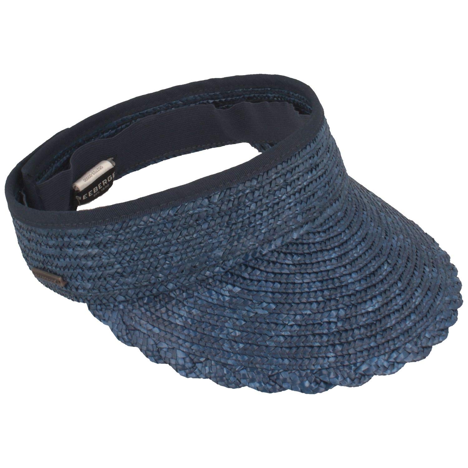 Seeberger Visiere Mia Femme/Enfant - Pare-Soleil Casquette a pour Le Soleil avec Visiere, Fermeture Fermeture Scratch Printemps-ete Ete