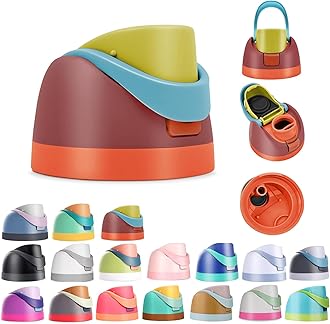 Replacement Lid for Owala Freesip, One Button Water Bottle Top Replacement Cap Compatible with Owala Cup 16oz 24oz 32oz 40oz, Leakproof Lids Accessory，BPA-Free，No Water Leakage