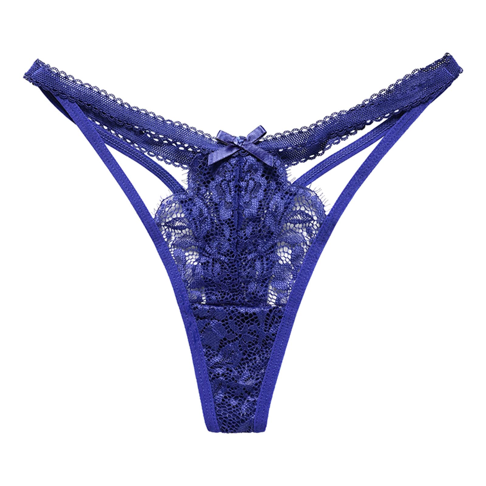 Lace G-Strings Thong for Women Sexy Seamless Panties Breathable Stretch High Cut Ladies Briefs Hipster T-Back Tangas