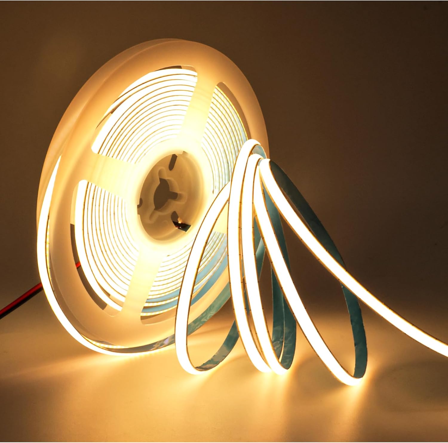 Tyun Striscia LED COB 5m, 400 LED/m, Bianco Caldo 3000K