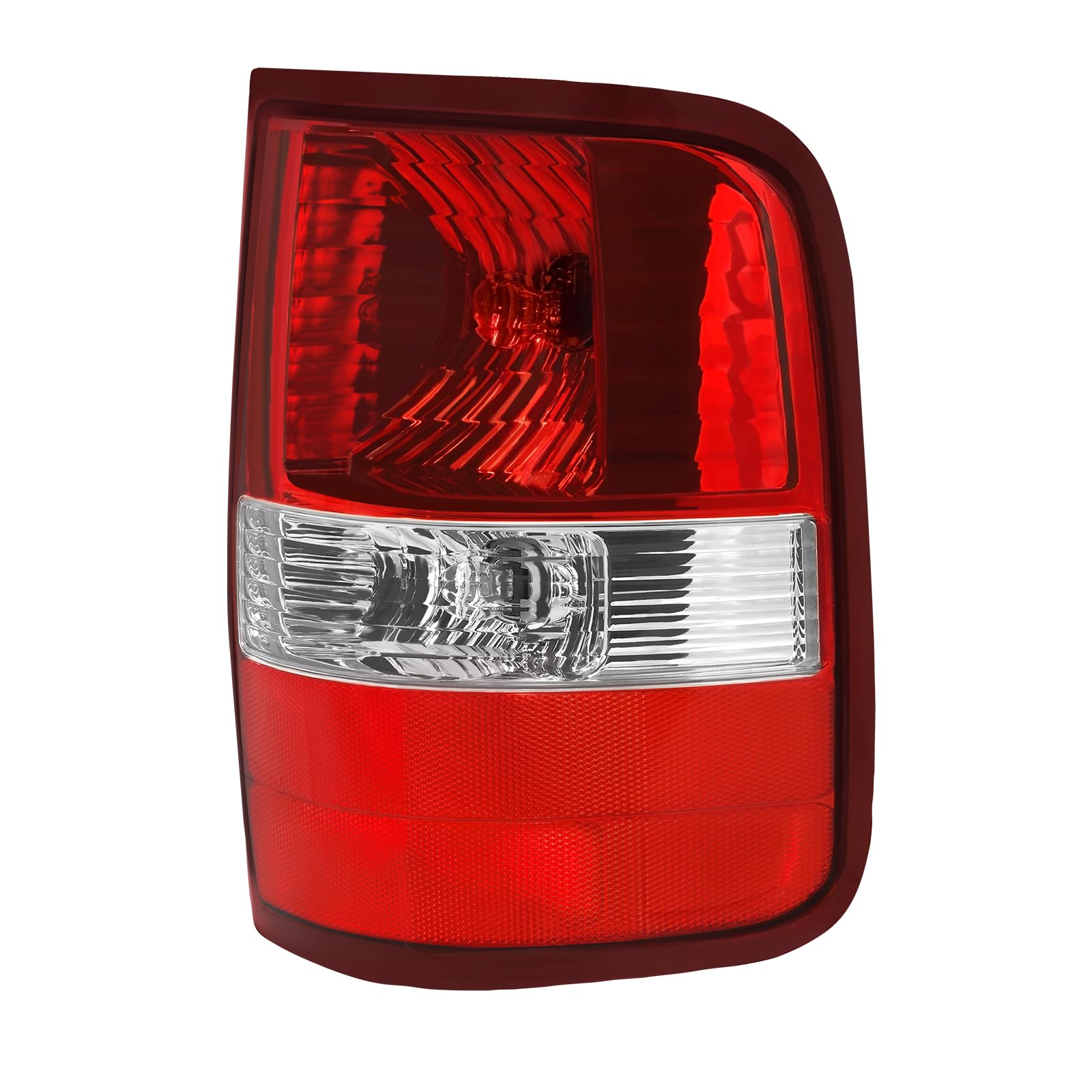 Tail Light Compatible with 2004-2008 Ford F150 04 Ford F150 05 Ford F150 06 Ford F150 07 Ford F150 08 Ford F150 2004 2005 2006 2007 2008 Ford F150 (Chrome-R)
