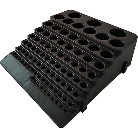 CNC Tool Bit Organizer for Milling, Reamers, Screwdrivers, and Drill Bits