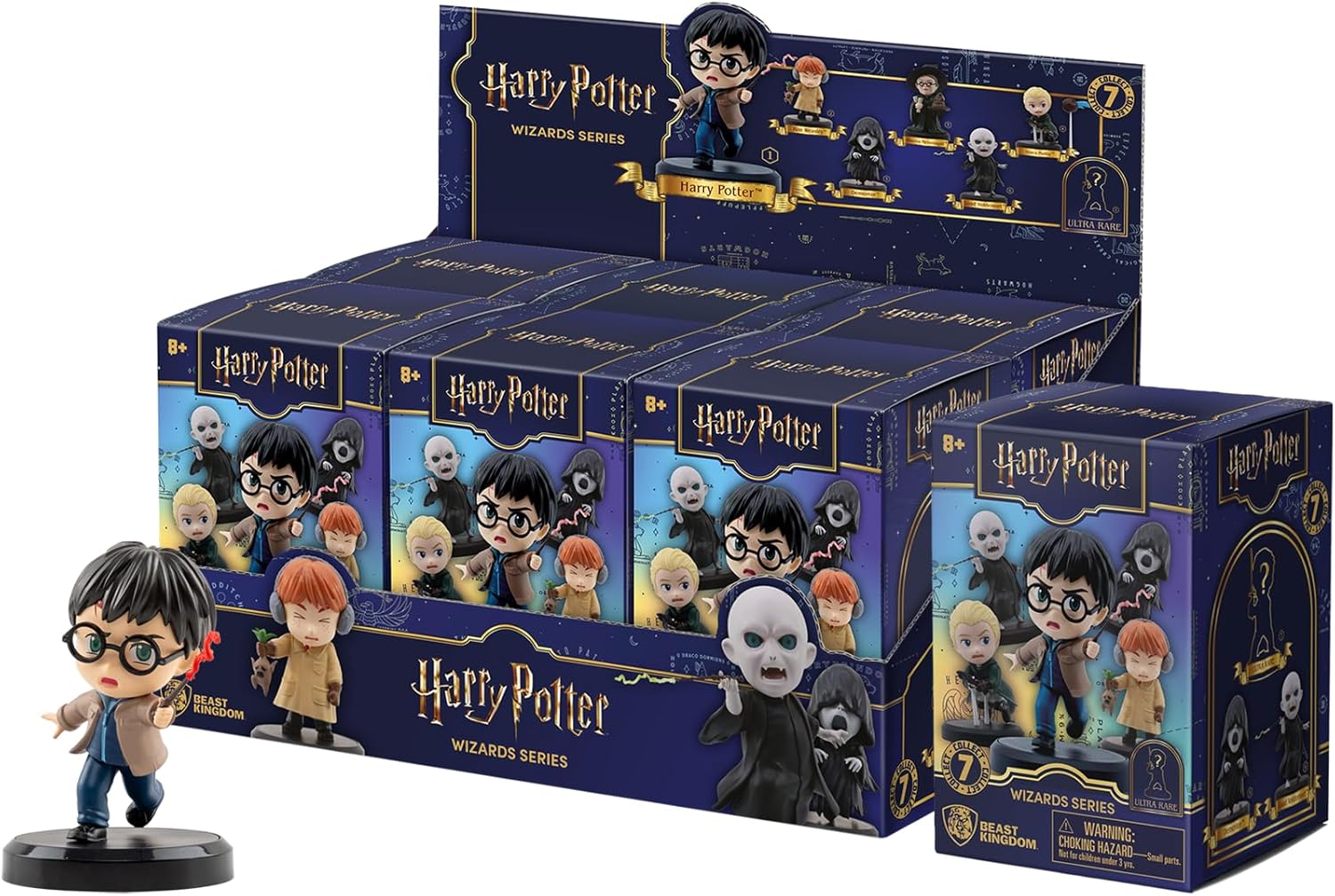 YuMe Harry Potter Hero Box Blind Box Wizards Series - 6 Pack