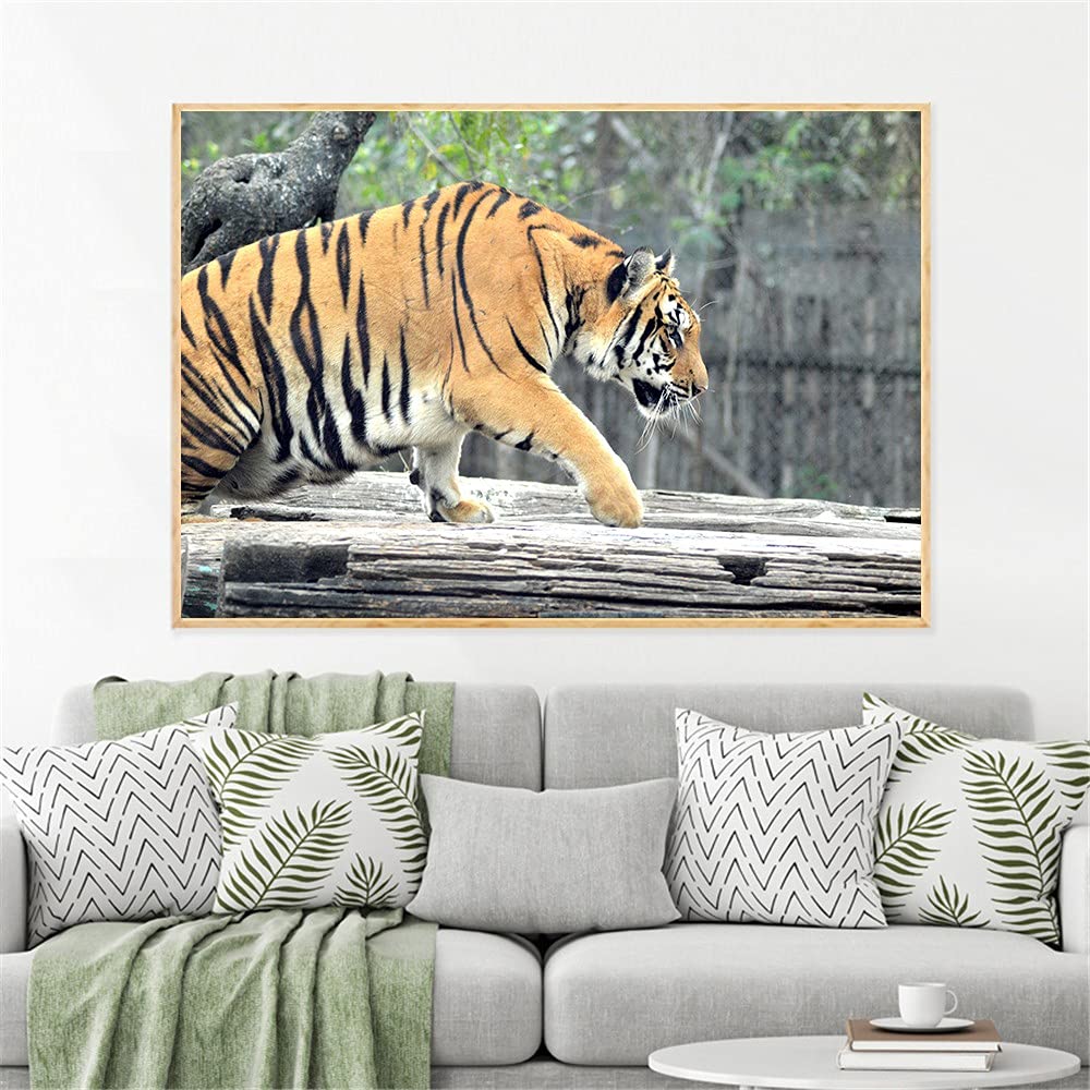 Loisir créatif diamant tigre 5D pour partager un moment relaxant en famille