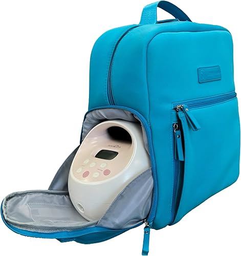Miniatura 8 de Sarah Wells Fiona - Mochila para extractor de leche, neopreno, lavable a máquina, bolsillos aislados, sistema de bolsillo en el bolsillo, Rosa
