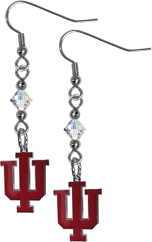 Miniatura 29 de Siskiyou Sports Pendientes colgantes de cristal de la NCAA