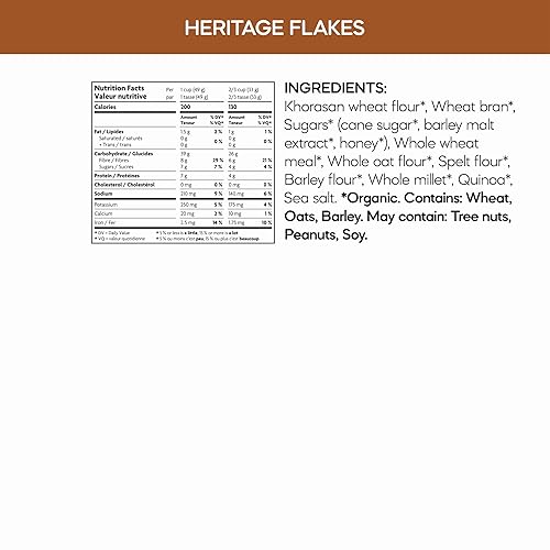 Vista 14 de Nature's Path, Cereal Heritage Flakes Organic, 13.25 onzas
