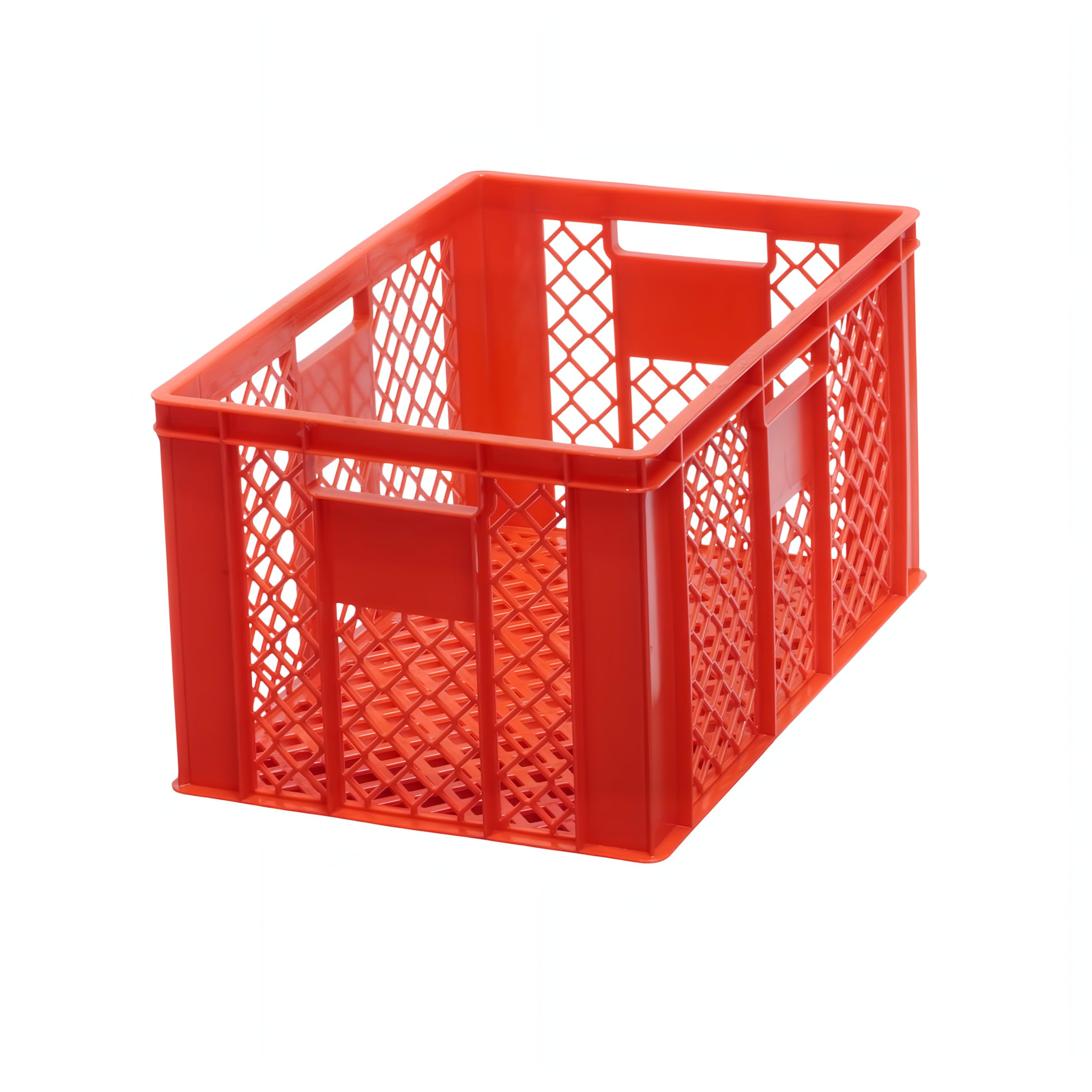Logiplast 4 Stück Bäckerkisten Brotkisten 600 x 400 x 320 mm in Rot