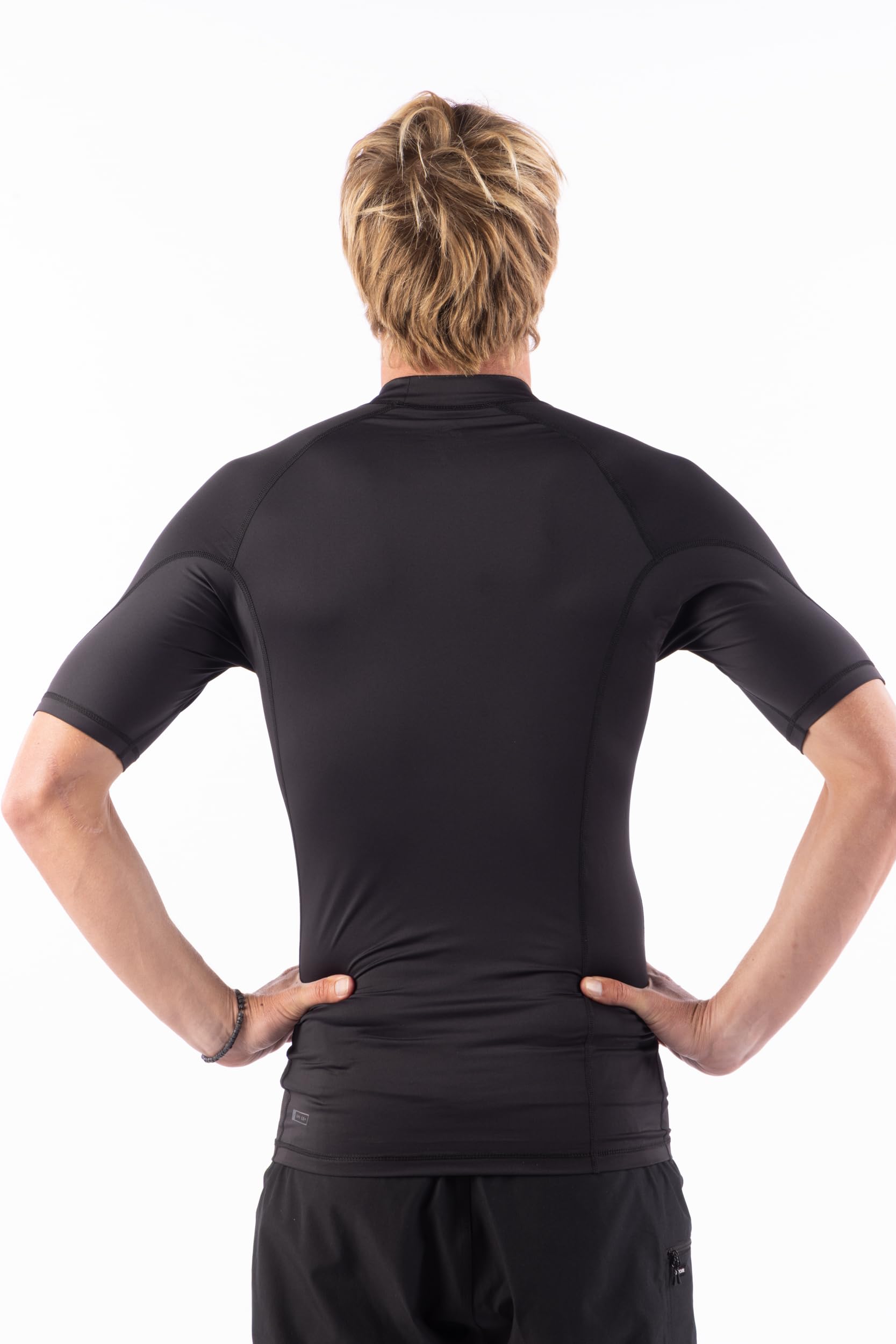 Rip Curl Rashguard à Manches Courtes pour Homme - Protection Solaire UPF 50+ - Maillot de Surf - Coupe ajustée