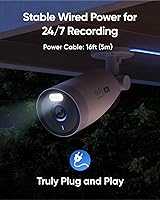 Vista 4 de eufy Security eufyCam E330 (profesional) Kit de 2 cámaras, sistema de cámaras de seguridad 4K para exteriores, grabación 24/7, enchufe, NVR Wi-Fi