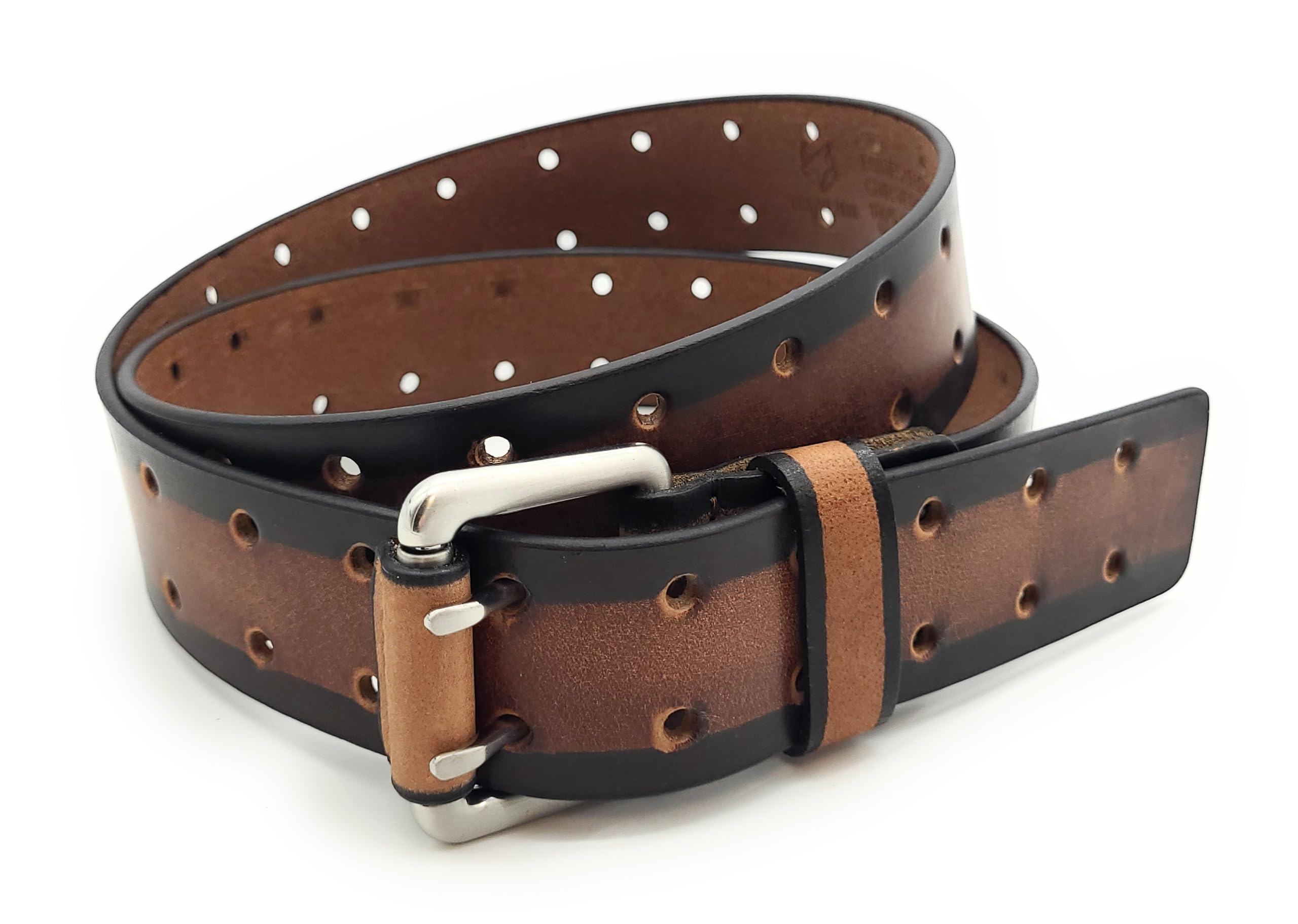 Lemasi Büffelvollleder Gürtel 42mm Unisex kürzbar – Vintage