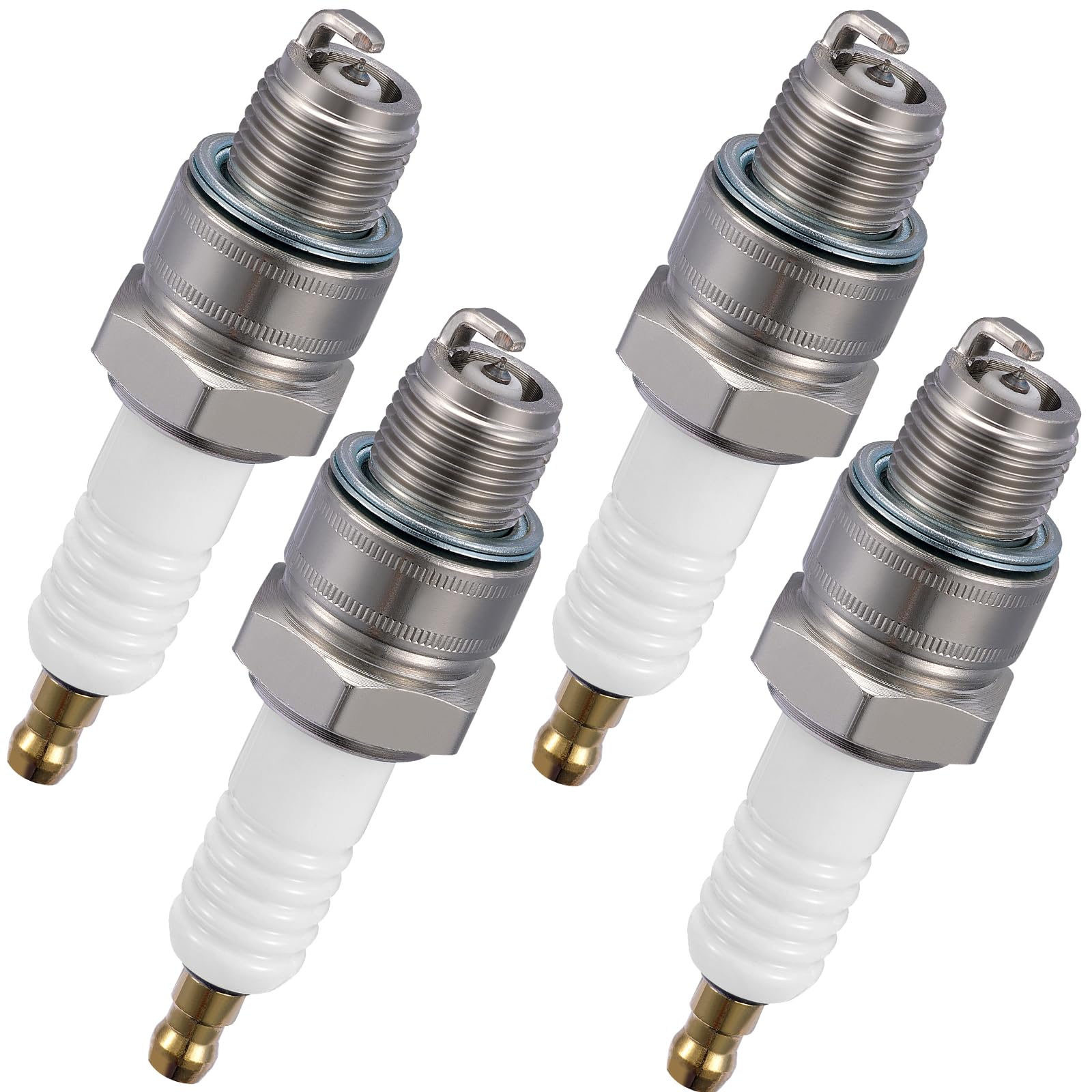 BDFHYK 3922 Iridium Spark Plugs Compatible with Aston Martin DB DB2-4 DB3 for Chevy Corvair for VW Beetle Campmobile Fastback Karmann Ghia Squareback Super Beetle Thing Transporter Set of 4