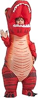 Vista 4 de Disfraz inflable de Trex, disfraces inflables para niños, disfraz de dinosaurio inflable, disfraces de Halloween para niños y niñas