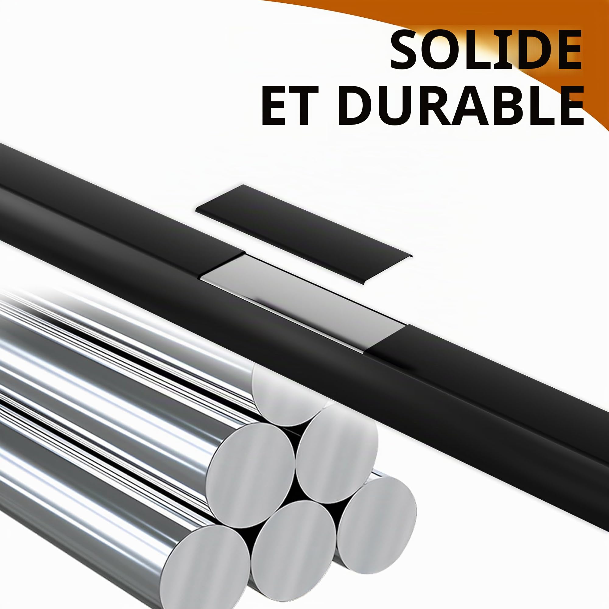 Rangement outils jardin 3 niveaux,polyvalent,roulettes freinables, M | 42*30*85cm, 35 positions, outils longs/courts, 4 crochets, robuste, roulettes freinables, anti-rouille, jardin/garage…