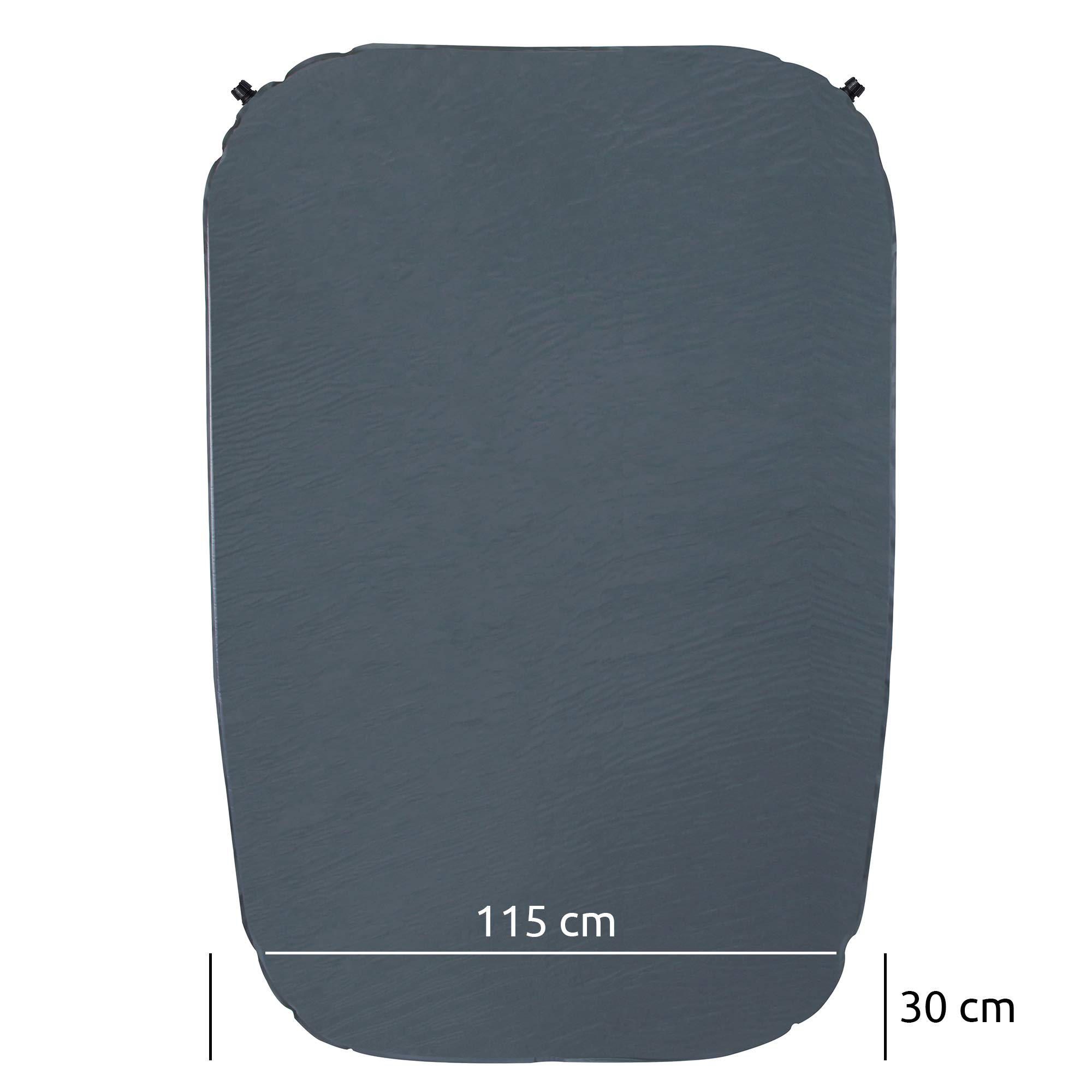 your GEAR ISO Duo Max - selbstaufblasbare 2 Personen Isomatte 198x130x7 cm | Doppel-Luftmatratze für Camping, Outdoor, Gästebett | Komfort Luftbett & Campingmatratze, wasserabweisend