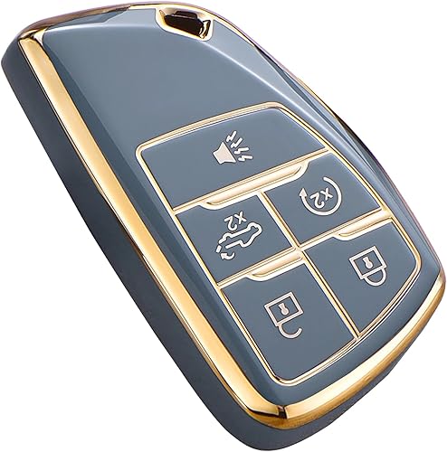 Funda para llavero Chevy GMC, para Chevrolet Silverado 1500 GMC Sierra 1500 2500HD 3500HD 3500HD Buick Envision 2022, 2023, 2024, funda de llave