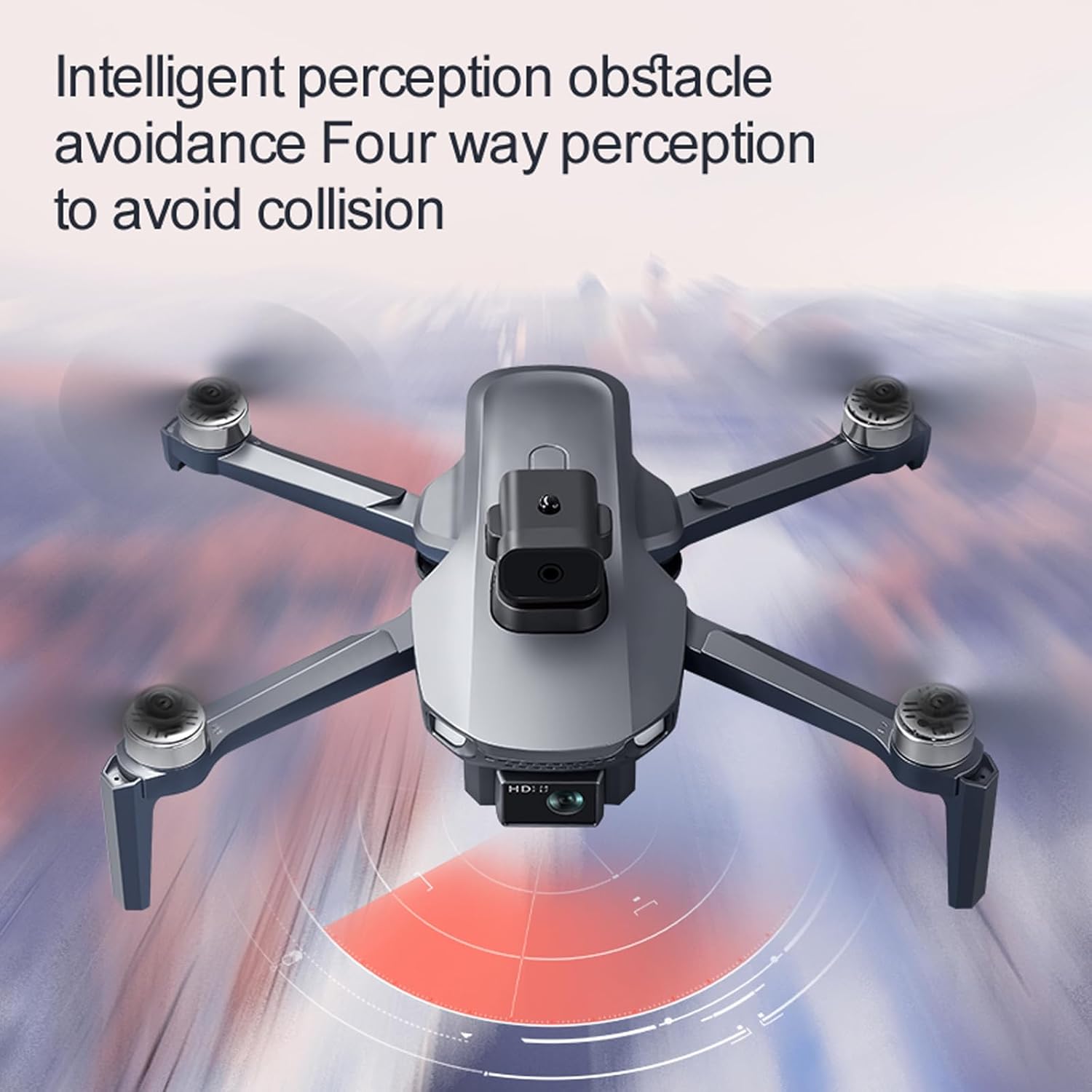 GPS drones with camera for adults 4k,4.5-inch Screen Display Drone with GPS, HD Camera and Foldable Design (3 batteries)