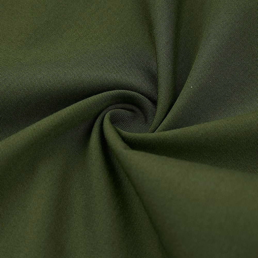 COEVALS CLUB Men's Western Cowboy Short Sleeve Pearl Snap Casual Plaid Work Shirts - Image 4