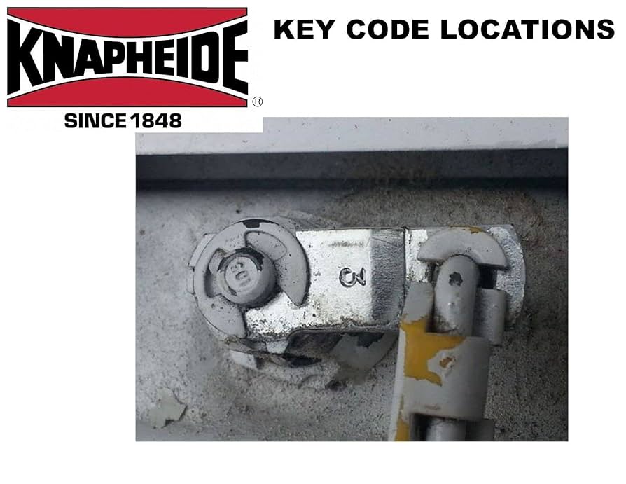 Knapheide 12245858 (Key Code 0008), Replacement Key for Std