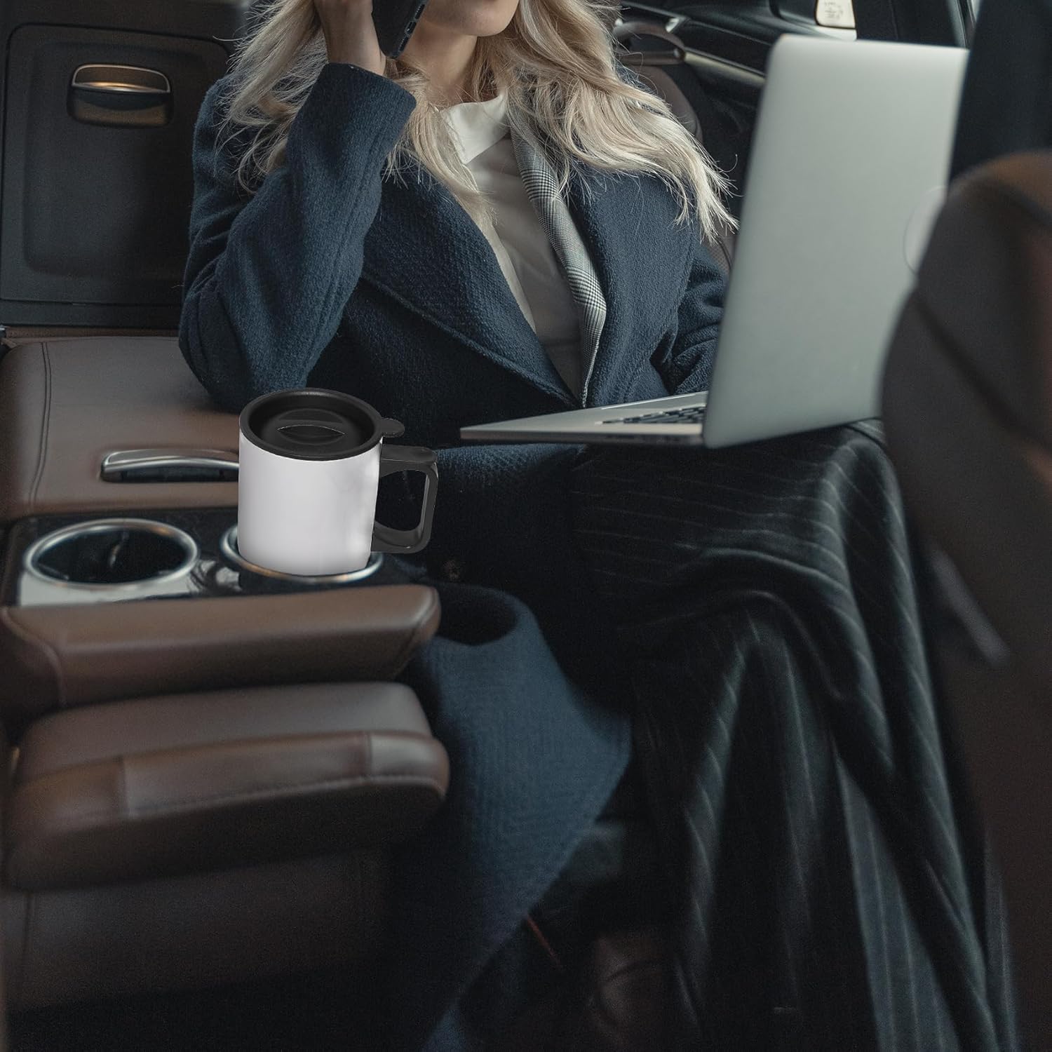 MR.R 6 PCS Sublimation Blanks 15oz Tumbler Double Wall Vacuum Insulated Water Bottle Stainless steel Travel Car Mug with Lid,450ml - Image 7