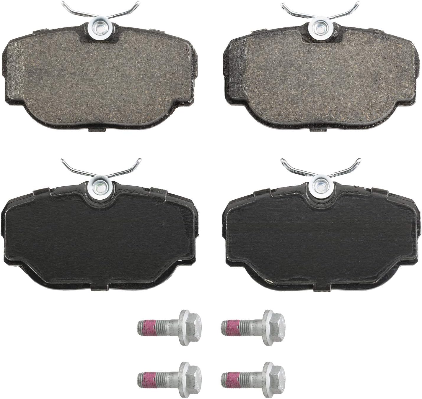 Ferodo FDB981 Low Steel Disc Brake Pad, Set of 4