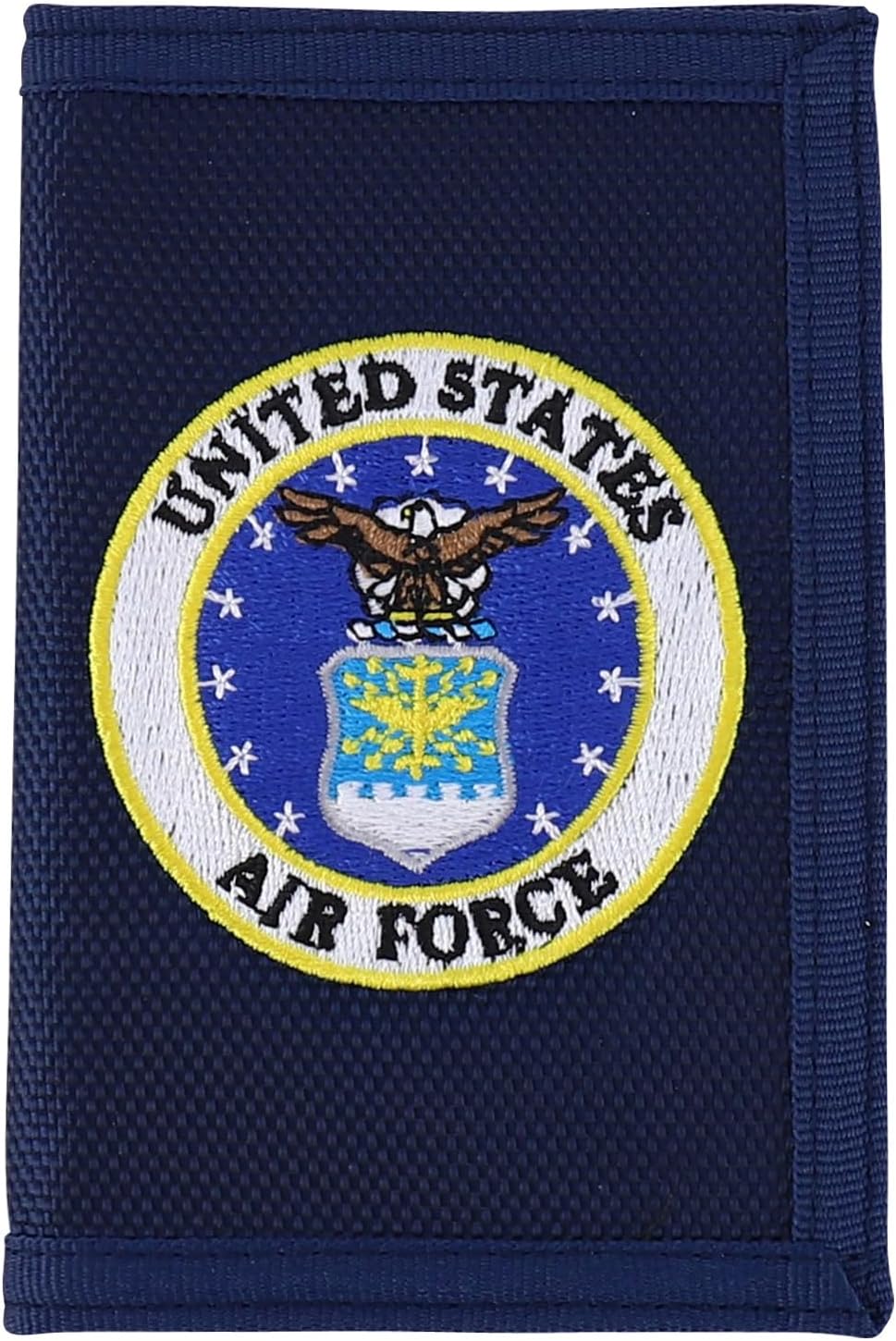 Armycrew Military Theme Embroidered Trifold Wallet (Marine, One Size)