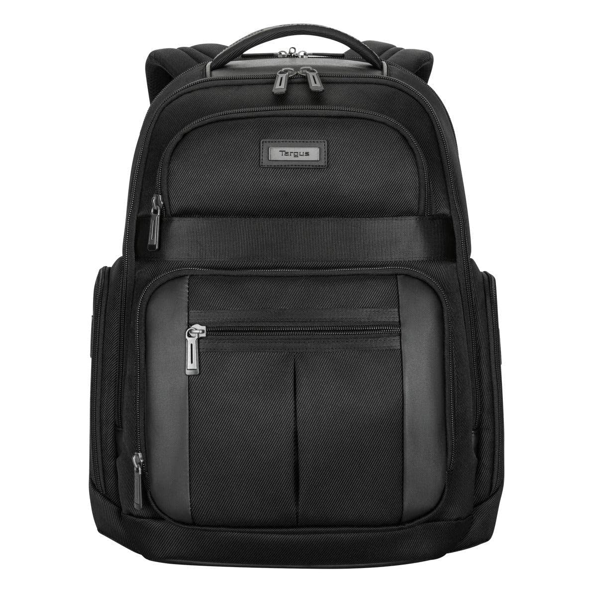 Targus - Bolsas de viaje para laptop, ligeras, bolsillos acolchados para laptop, cremalleras, color negro