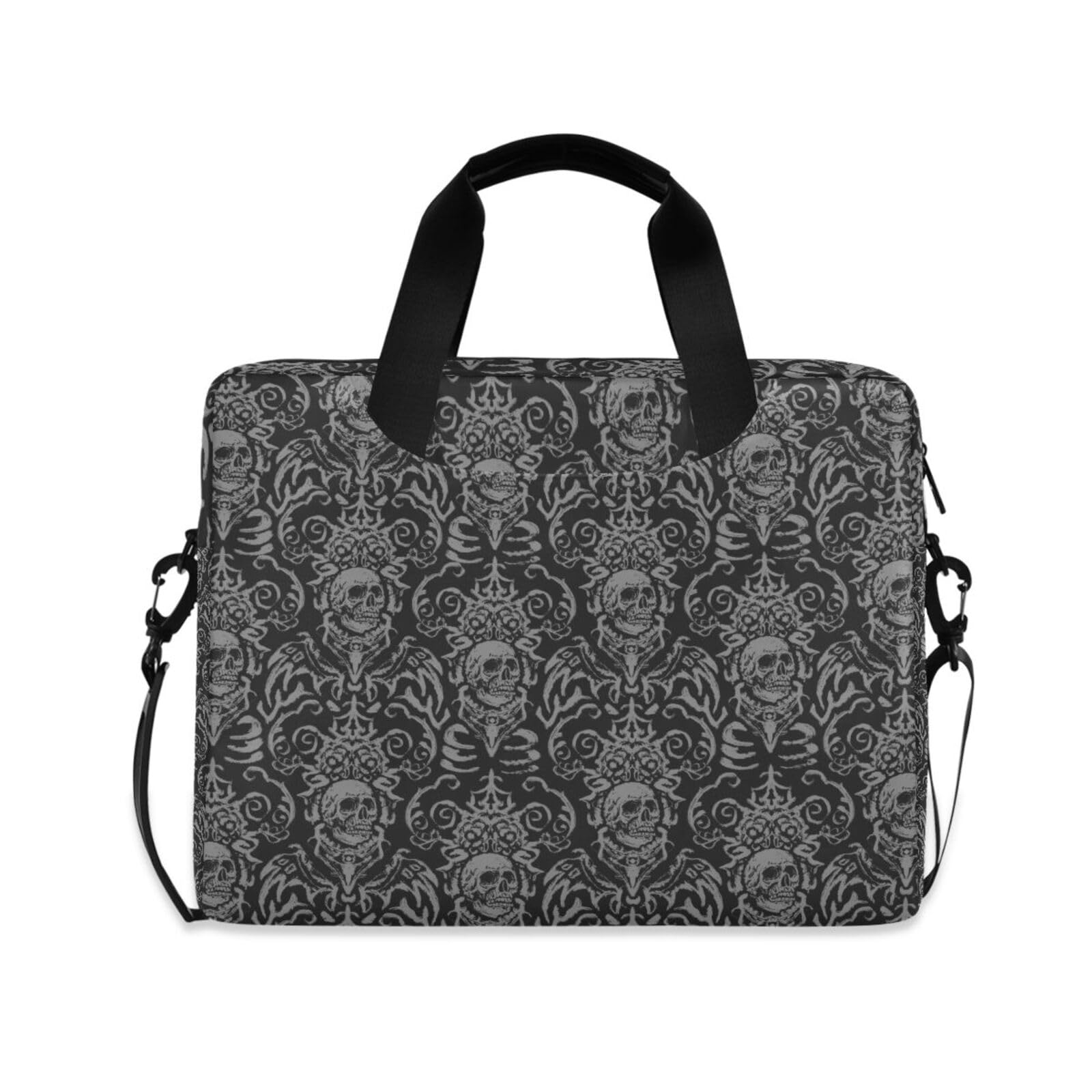 Laptoptasche mit Totenkopf-Motiv, 39,6 cm (15,6 Zoll)