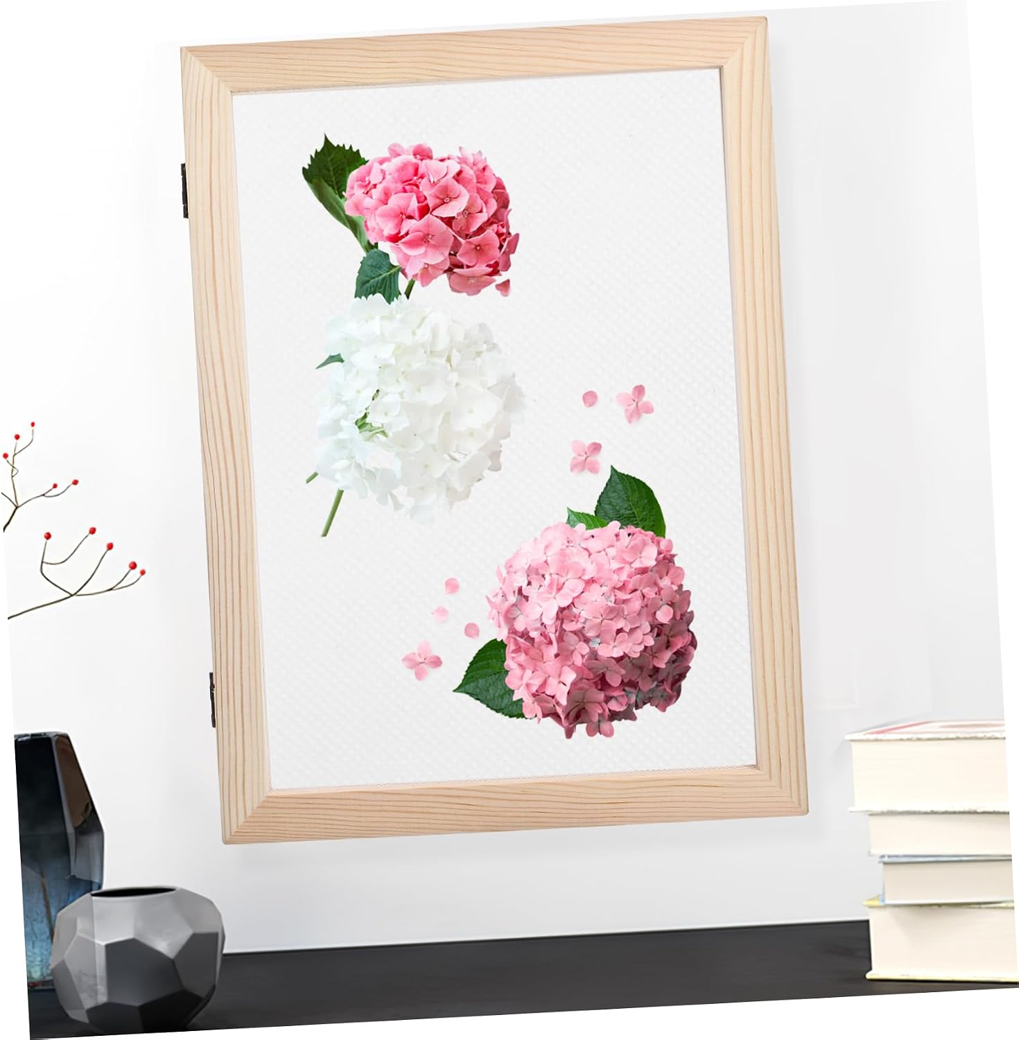 BELLIFFY Wooden Paper Making Kit with Mould and Deckle Frames Various Absorbent DIY Craft Supplies for All Ages