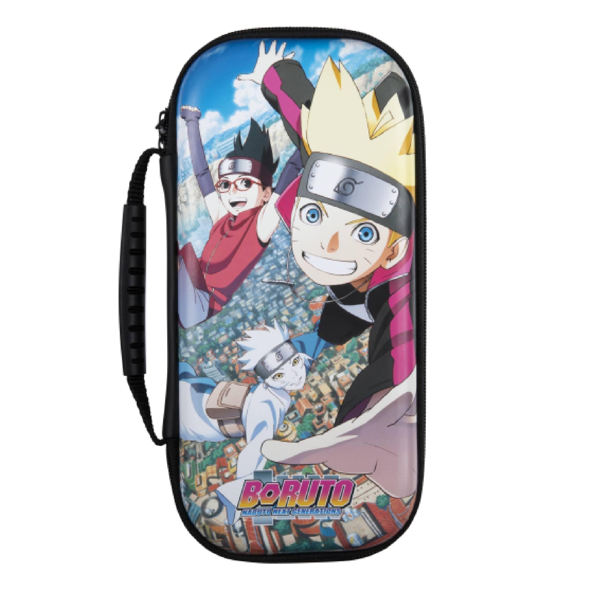 Konix My Hero Academia Funda de protección y Transporte para Nintendo Switch, Switch Lite y Switch OLED - 8 Juegos - Diseño My Hero Academia - Negro — view 36
