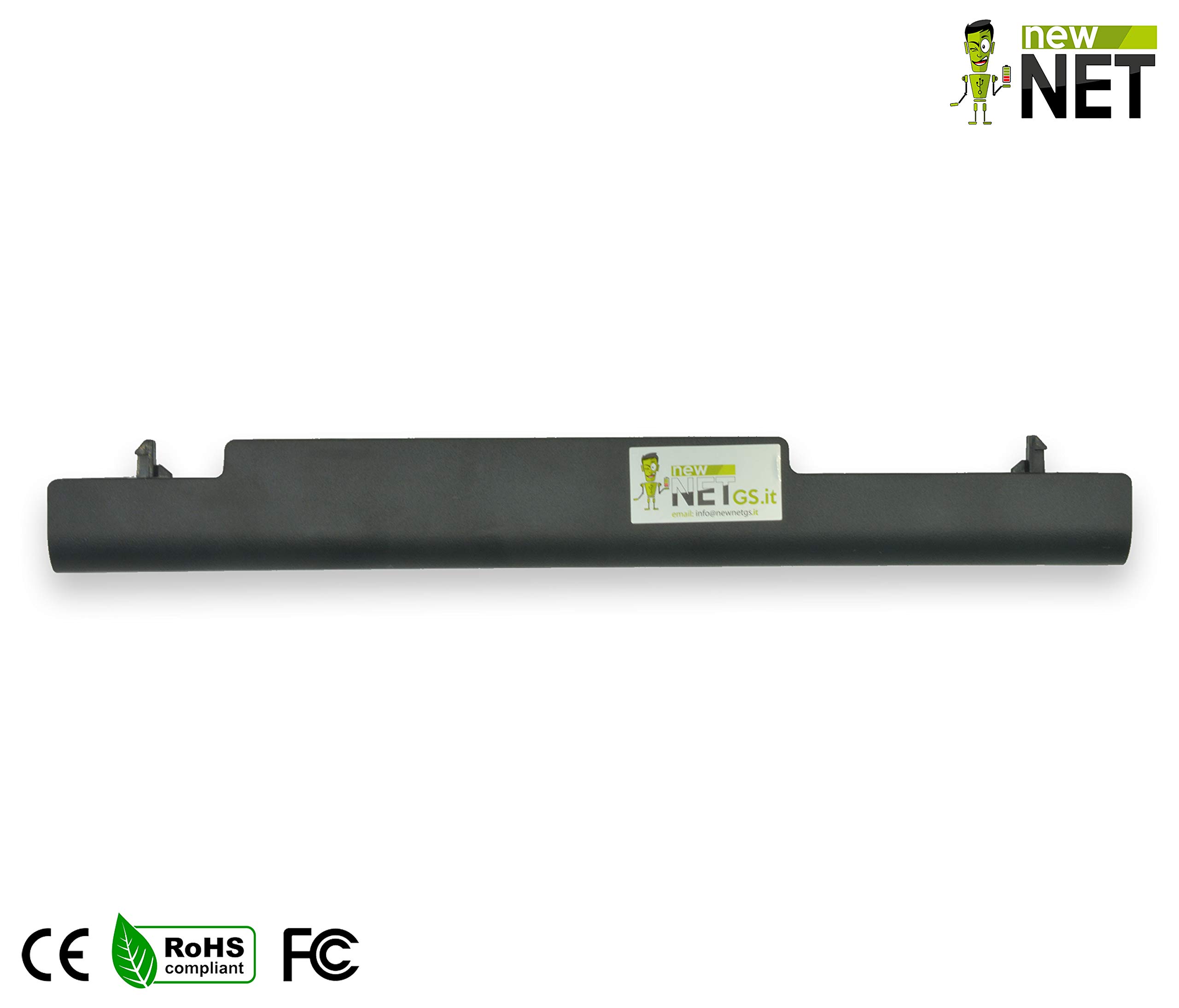 Vhbw Batteria Li-Ion 2200mAh 14.8V Per Notebook Asus S56 Ultrabook, S505CM, A42-K56, A31-K56, Nero