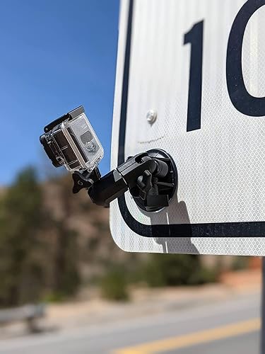 Miniatura 10 de Panavise 13150 ActionGrip - Kit de montaje para cámara con ventosa 3 en 1 (negro mate)