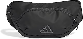 شنطة خصر الترامودرن لصالة الألعاب الرياضية والتدريب للرجال والنساء من اديداس، لون أسود، مقاس ان اس
