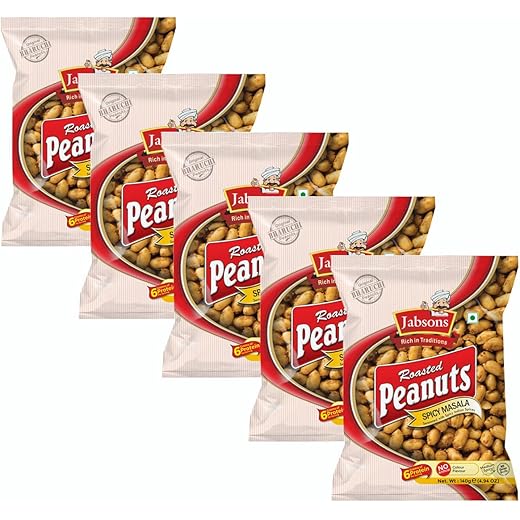 Jabsons Spicy Masala Peanuts 140gm
