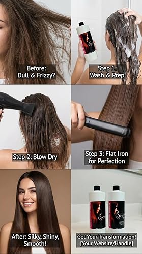 Miniatura 3 de Keratina kera Fruit 16oz/16.9 fl oz. kit con champú. Tratamiento De Keratina Alisado profundo