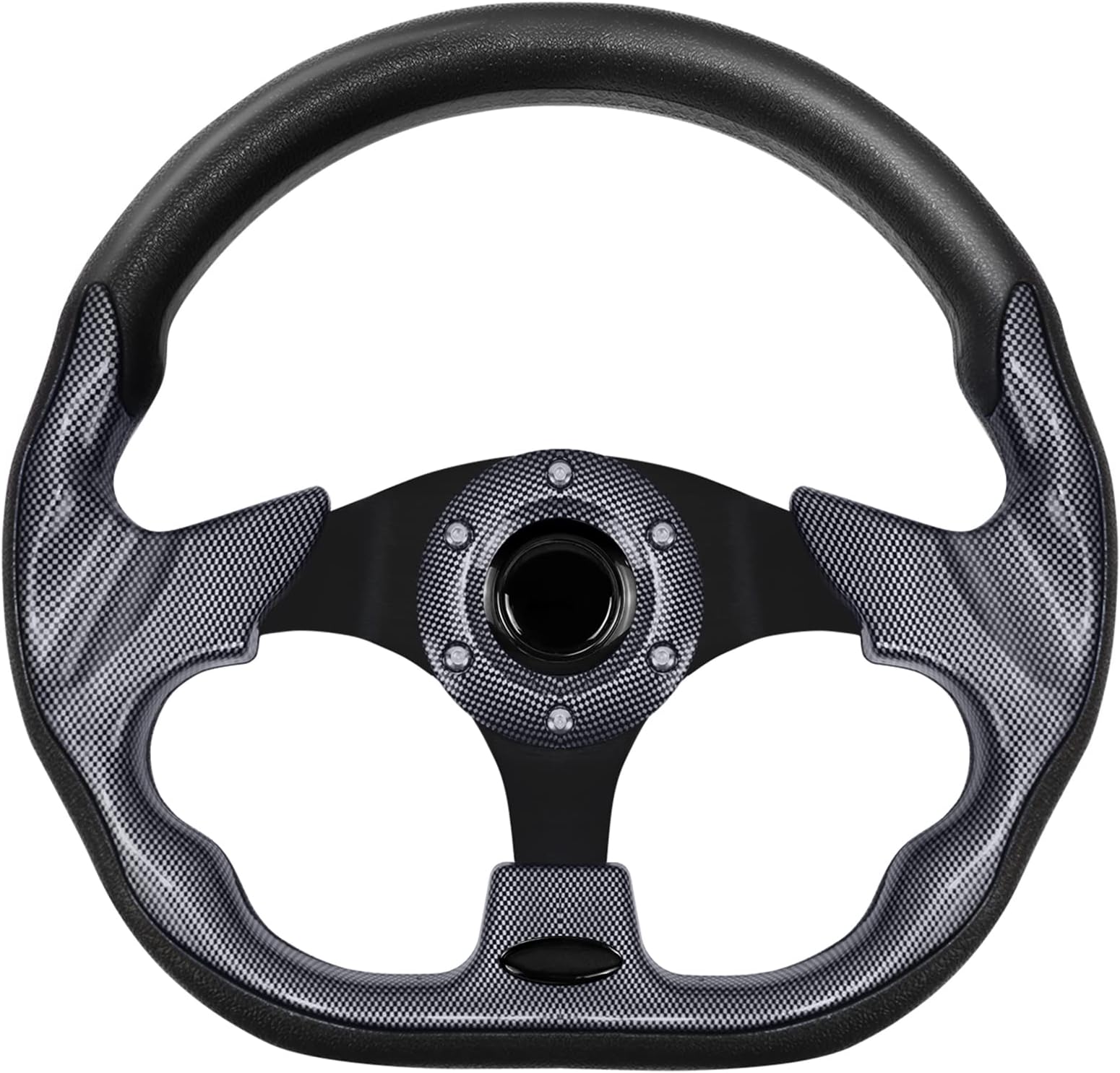Golf Cart Steering Wheel Fit for EZGO RXV & TXT, Club Car