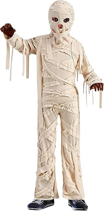 Kids Mummy Costume Egyptian Zombie Cosplay Halloween