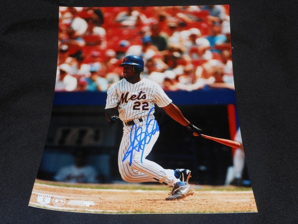 New York Mets 5 Tool Player Alex Ochoa Signed 8x10 Autograph Vintage Photo SR