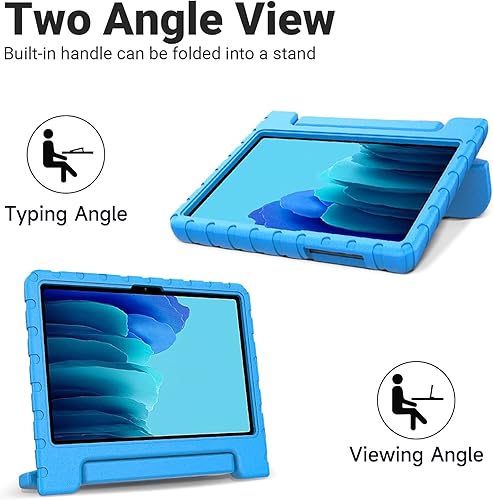 Miniatura 6 de SIMPLEWAY Funda para niños para Samsung Galaxy Tab A7 de 10.4 pulgadas 2022,2020 (SM-T500T503505T507T509), Galaxy Tab A7 10.4, funda convertible a