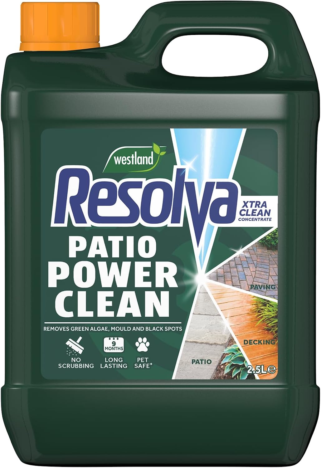 Resolva Xtra Clean Concentrate Patio Power 2.5L