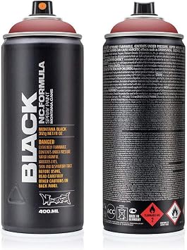 Rust 400ML Montana Black Spray Paint