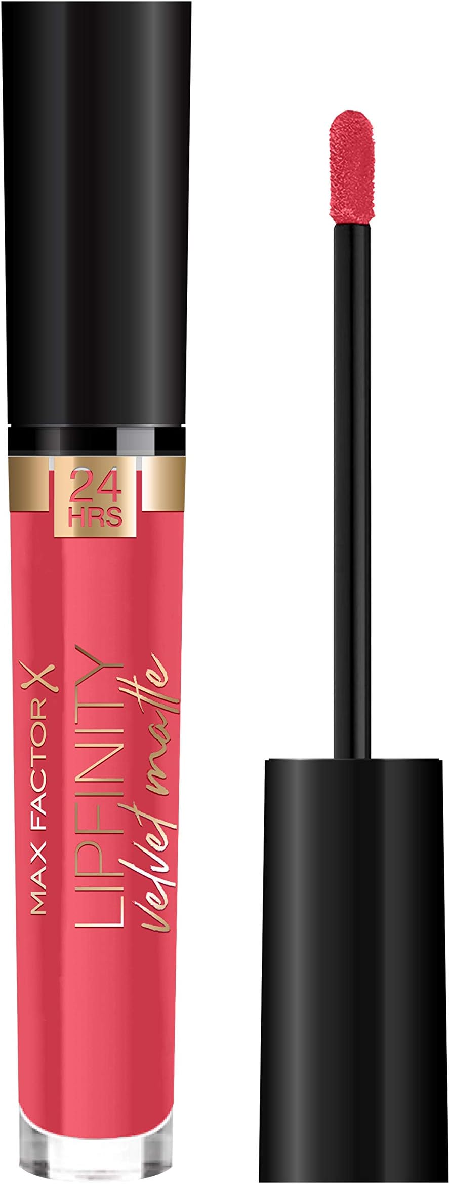 Max Factor Lipfinity Velvet Matte Lipstick, Red Luxury - 3.5 ml