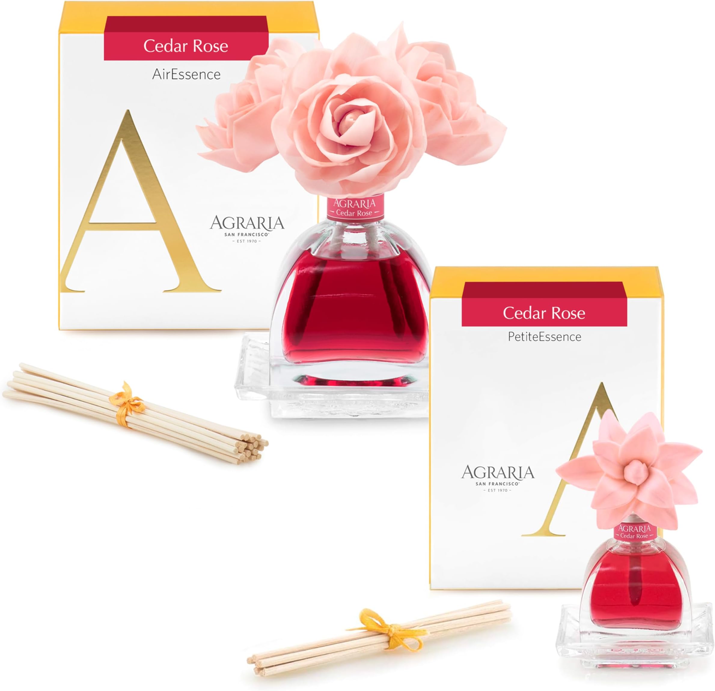 Cedar Rose Diffuser Combo