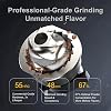 Molino de Café Eléctrico de Muelas Gen 4, Dosis Única, Espresso, Negro | Taza Dosificadora Magnética, Diseño Anti-Estático y Flujo de Trabajo Compacto y Silencioso para una Preparación Diaria Más Limpia y Consistente 5