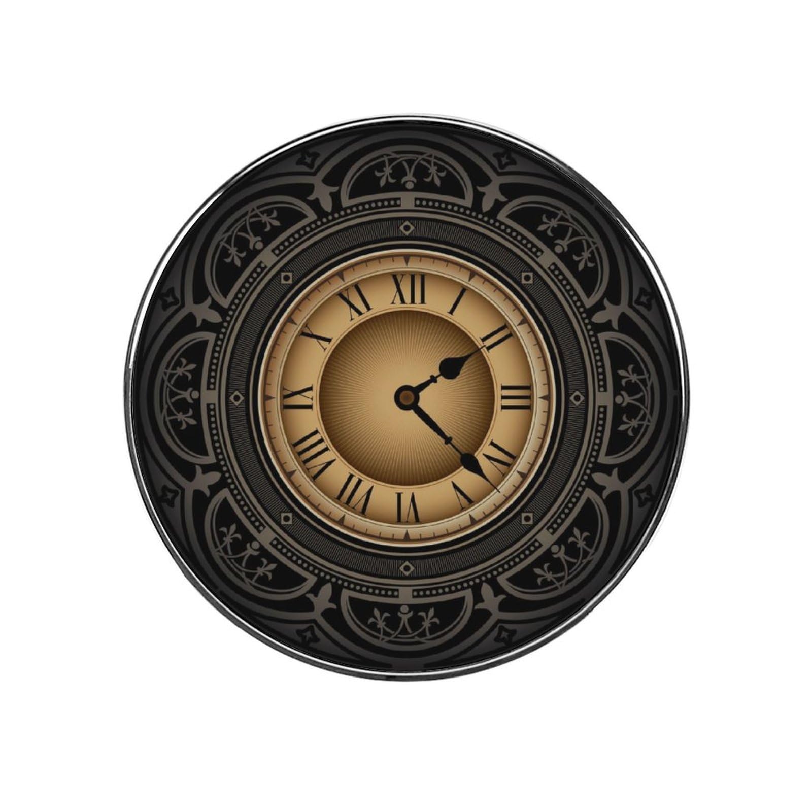 Retro Clock Refrigerator Magnet Decorative Fridge Sticker For Kitchen Office Home Décor