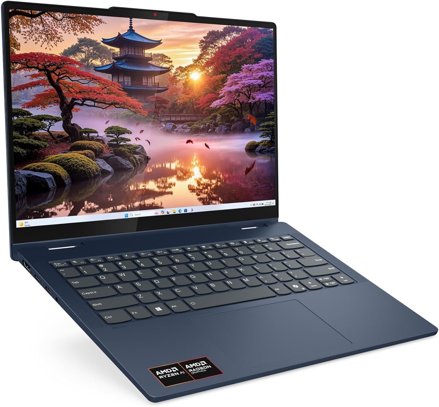 Lenovo IdeaPad 5 2-in-1 Laptop, 14" WUXGA IPS Touchscreen, AMD Ryzen AI 7 350 8-Core, AMD Radeon 860M Graphics, 16GB LPDDR5 2TB SSD, Backlit Keyboard, Wi-Fi 7, 1080P + IR Camera, Win11 Home