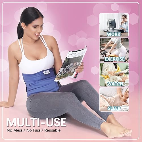 Miniatura 6 de glitz Paquete de aceite de ricino, paquetes de aceite de ricino orgánico reutilizable para desintoxicación del hígado (comprimir), menos desorden,