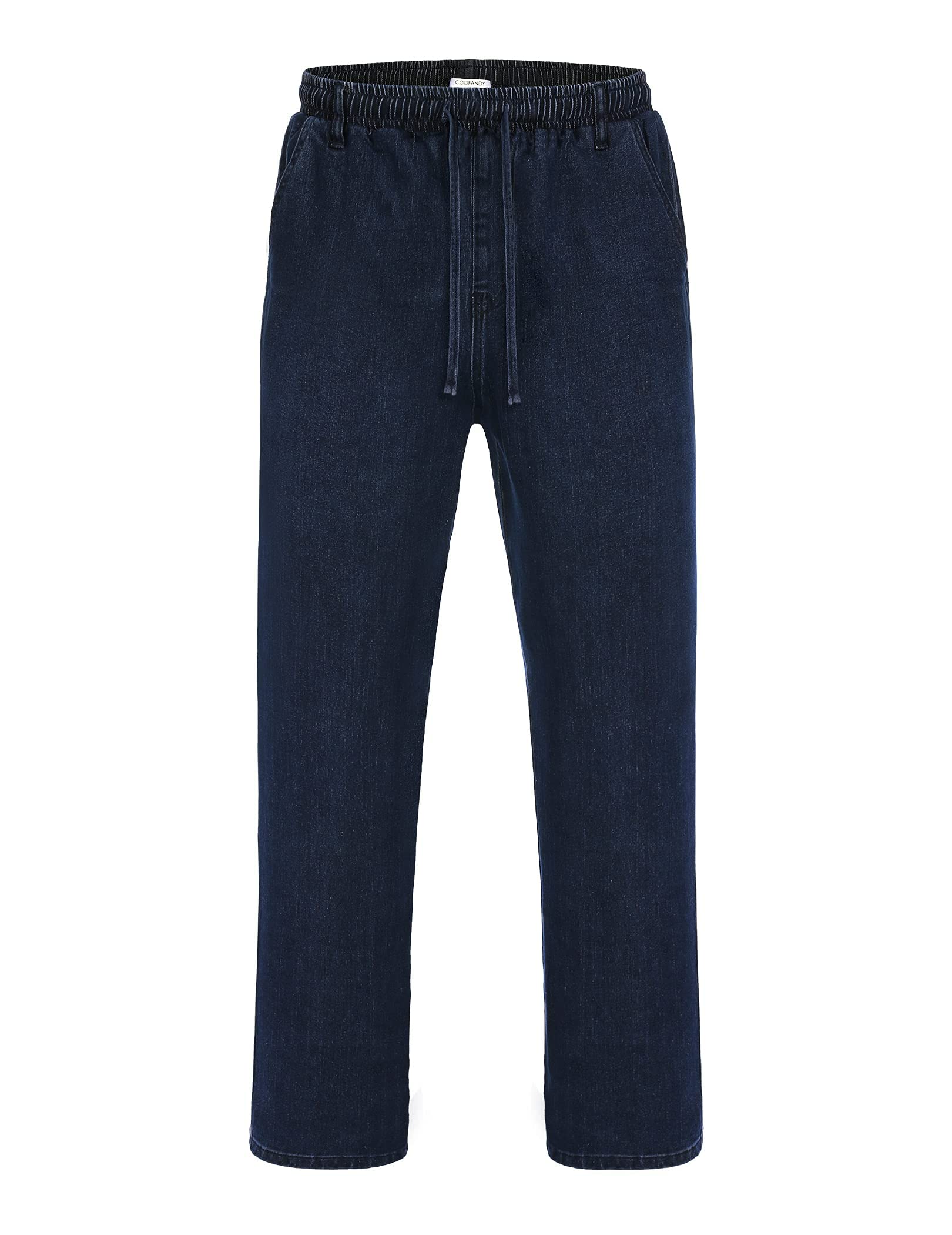 COOFANDY Jeans pour Hoes à Enfiler Extensibles, Pantalons élastiques COOFANDY Jeans pour Hoes à Enfiler Extensibles, Pantalons élastiques