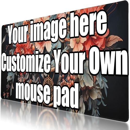 Miniatura 7 de Alfombrilla de mouse grande de 35.5 x 16 pulgadas con costuras antideshilachamiento, base de goma antideslizante, ideal para juegos y uso en la